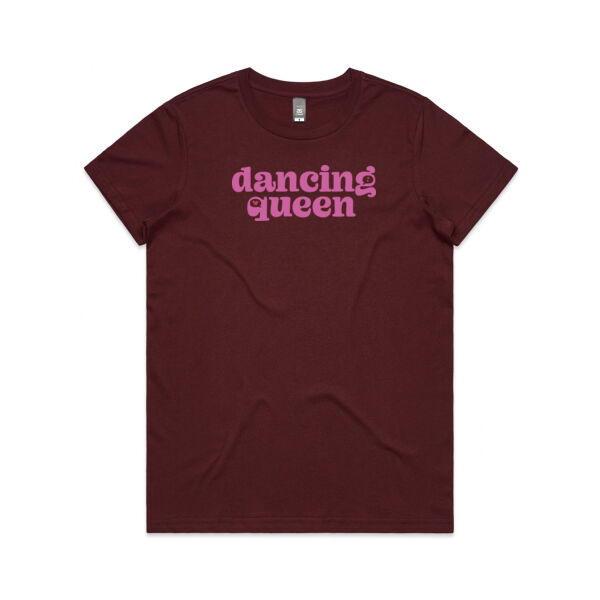 2026 Tee Burgundy (Womens Cut) Thumbnail